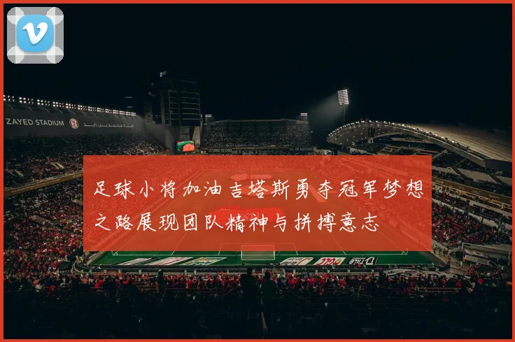 足球小将加油吉塔斯勇夺冠军梦想之路展现团队精神与拼搏意志
