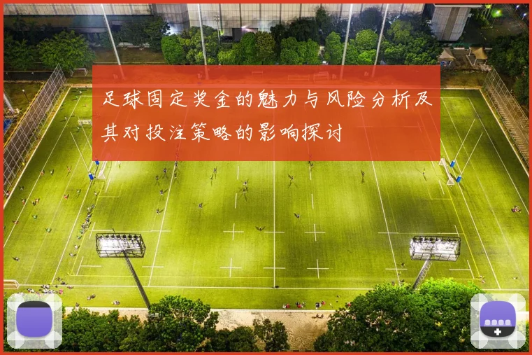 足球固定奖金的魅力与风险分析及其对投注策略的影响探讨
